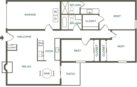 The Linden Floor Plan